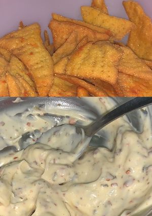 Una foto de Doritos caseros y fáciles 😋