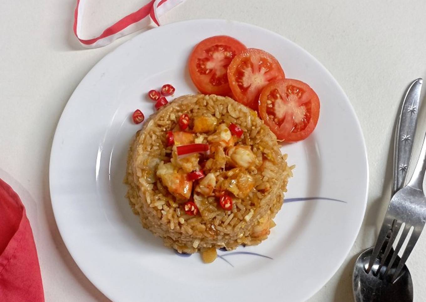 Nasi goreng udang