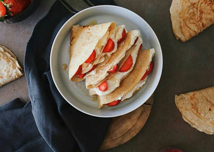 Crepes de avena