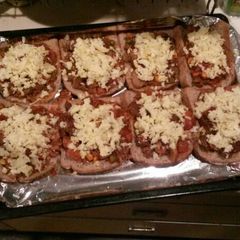 A picture of Quick Bread Pizza.