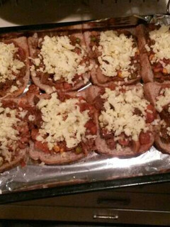 A picture of Quick Bread Pizza.