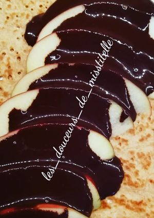 Une photo de Sauce chocolat légère