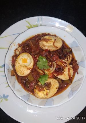 अंडा दो प्याजा(anda do pyaza recipe in hindi) रेसिपी मुख्य फोटो
