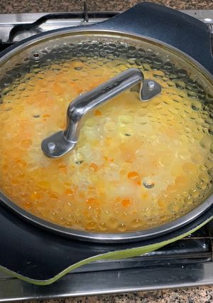 Una foto de Arroz simple y sabroso