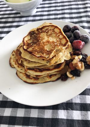 Una foto de Pancakes integrales