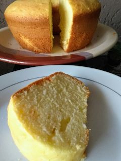 Foto de Bolo Chiffon de baunilha (sem lactose!)