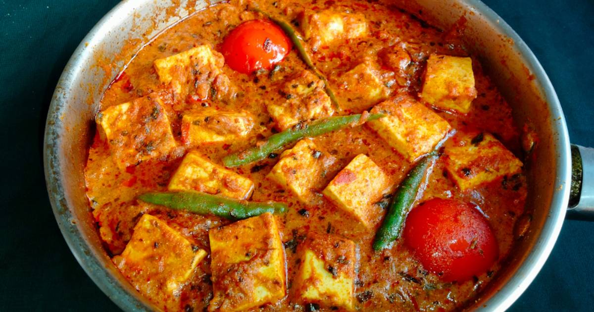 Paneer Kolhapuri Recipe - How To Make Restaurant Style Spicy Paneer ...