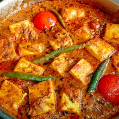 A picture of Paneer Kolhapuri Recipe - How To Make Restaurant Style Spicy Paneer Kolhapuri At Home.