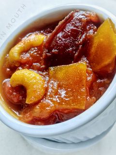 টমেটো খেজুর আমসত্ত্ব চাটনি (tomato khejur aamsatwer chatni recipe in Bengali) রেসিপির প্রধান ছবি