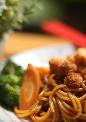 Foto resep Spaghetti BBQ Sauce