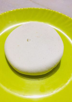 A picture of Homemade paneer.