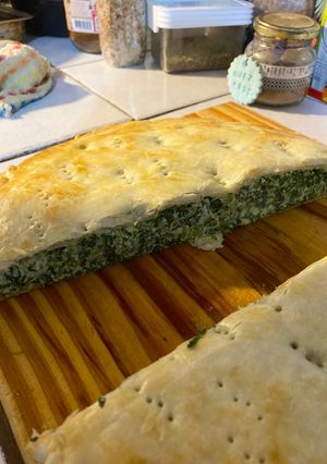 Una foto de Tarta de acelga y ricota