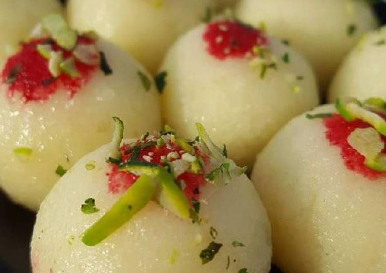 Steps to Make Quick Suji rasgulla