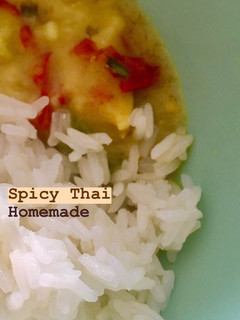Una foto de Pollo Thai picante