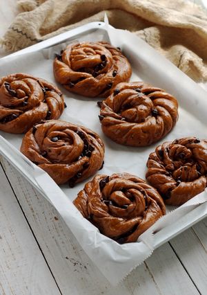 A picture of 167. Choco Swirl Rolls.