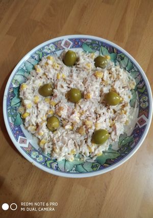 Foto principal de Ensalada de arroz rápida