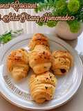 Donat Croissant isi Selai Pisang Homemade