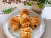 Gambar croissant pisang