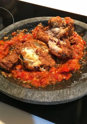 Foto resep Ayam Geprek Sambal Bawang