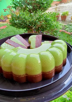 Foto resep Puding Lumut Coklat