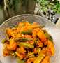 How To Make Gujrati Bhinda batata nu shak/allo bhindi ki sabzi which Delicious