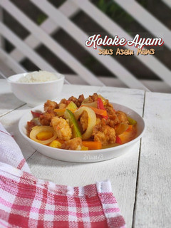 Foto resep Koloke ayam asam manis