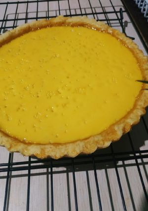 Foto resep Pie susu tanpa oven (takaran sendok)