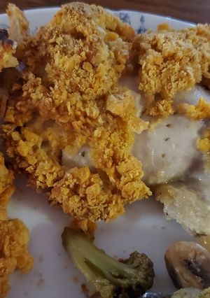 A picture of Baked Cheddar Ranch Chicken Tenders.