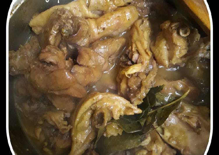 Cara mudah Menyiapkan Ungkep ati ampela ayam, Menggugah Selera