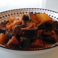 A picture of Colorful Vegetable Cassarole.