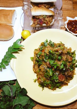 A picture of Pav Bhaji.