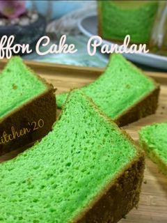 Foto resep Chiffon Cake Pandan