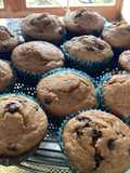 Muffins de plátanos (bananas, cambures)