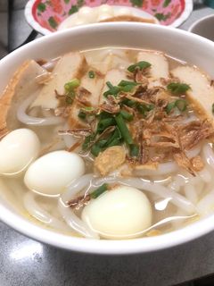 Hình của món Bánh canh chả cá.