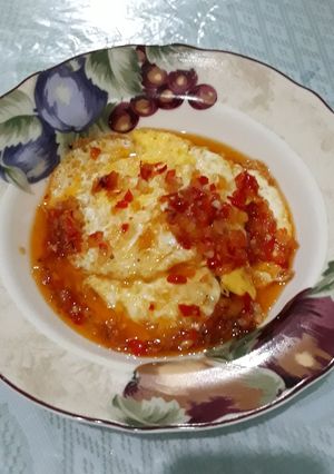 Foto resep Balado telur ceplok