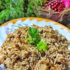 A picture of Masoor pulao.