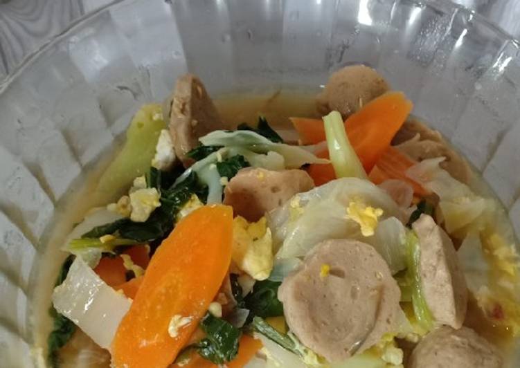 Resep Capcai Kuah Anti Gagal