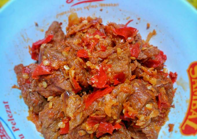 Daging Sapi Masak Pedas #kitaberbagi