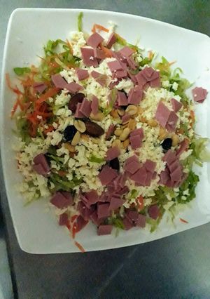 Una foto de Ensalada saludable
