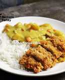Chicken Katsu Curry Rice (pakai Bumbu Racik KARE)