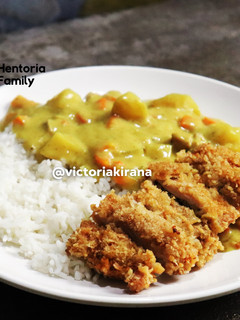 Foto resep Chicken Katsu Curry Rice (pakai Bumbu Racik KARE)