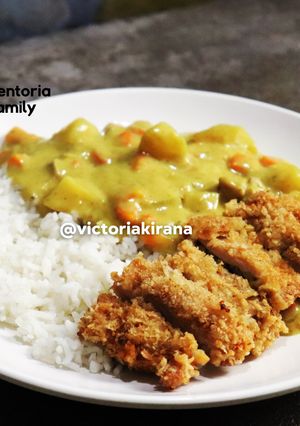 Foto resep Chicken Katsu Curry Rice (pakai Bumbu Racik KARE)