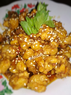 Foto resep Ayam goreng saus madu ala korea