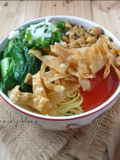 Foto resep Mie Ayam Pangsit Goreng