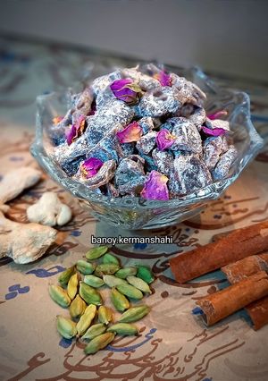 عکسی از دستور چیپس خرما