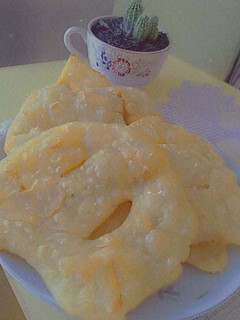 Una foto de Tortas fritas con aceite