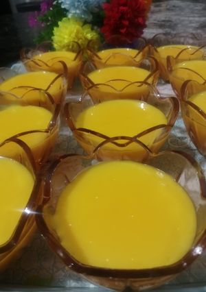 عکسی از دستور دسر کاسترد (چالش ماه رمضان)