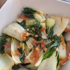 A picture of Side Dish: Bokchoy.