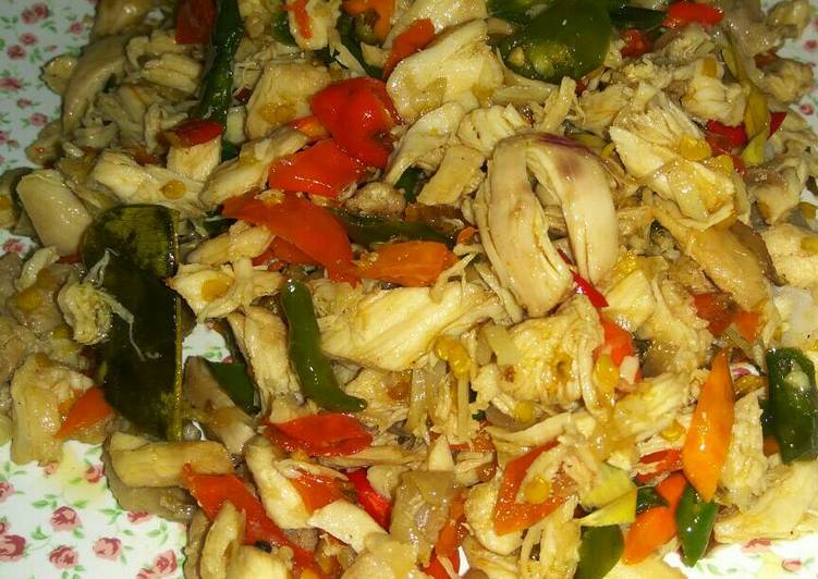 ⏪Ayam Suwir Sambal Matah⏩