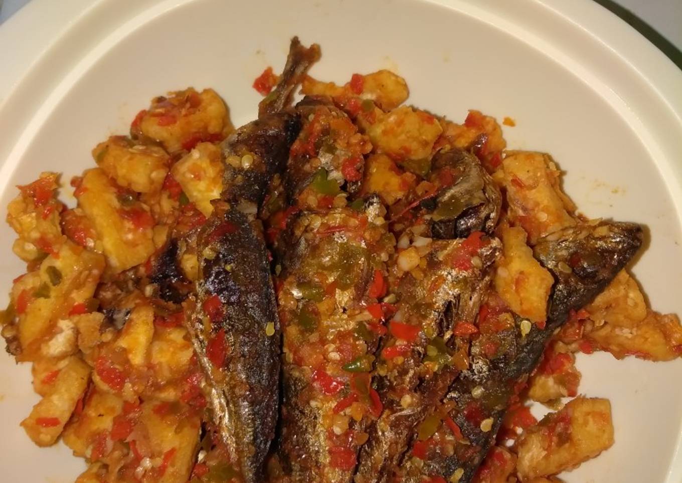 Sambal ikan serai & tahu pedas